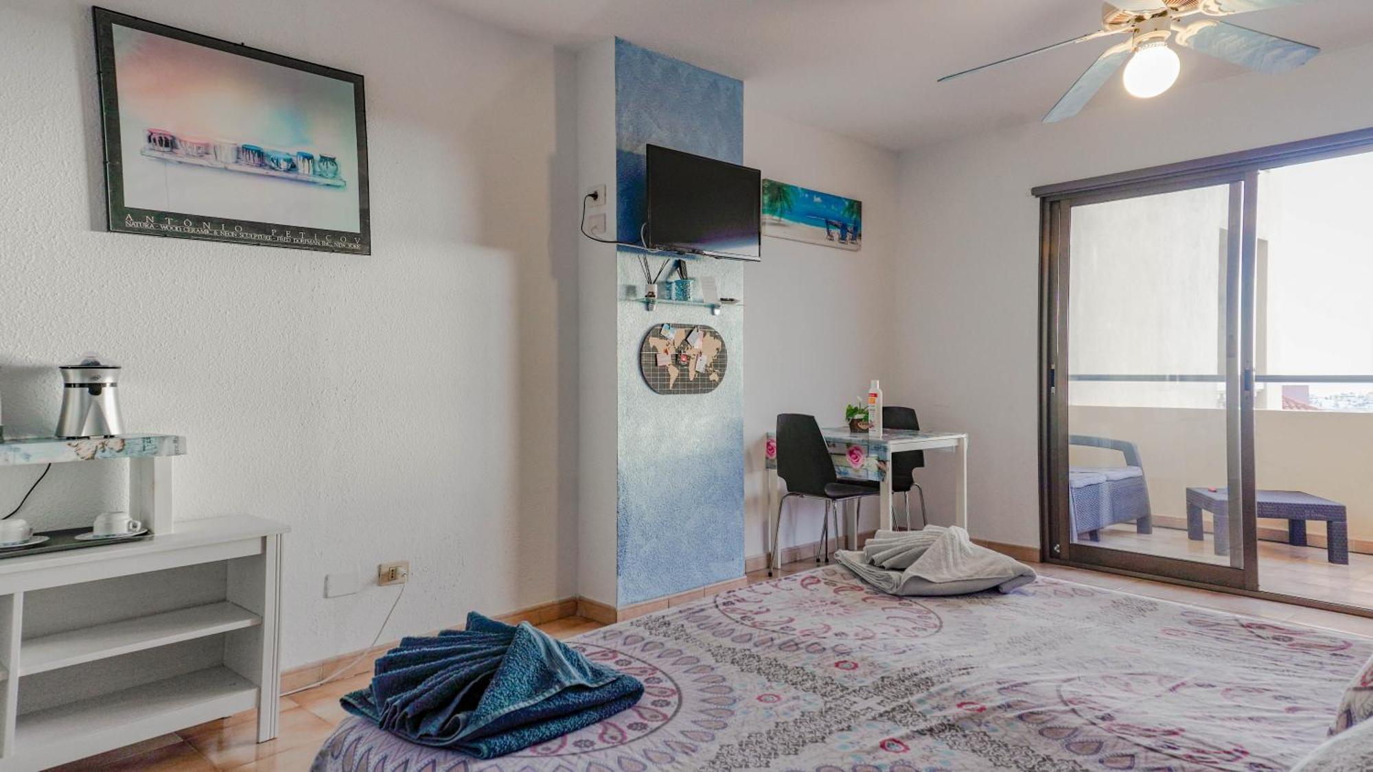 Los Cristianos Estudio Vista Mar Buitenkant foto