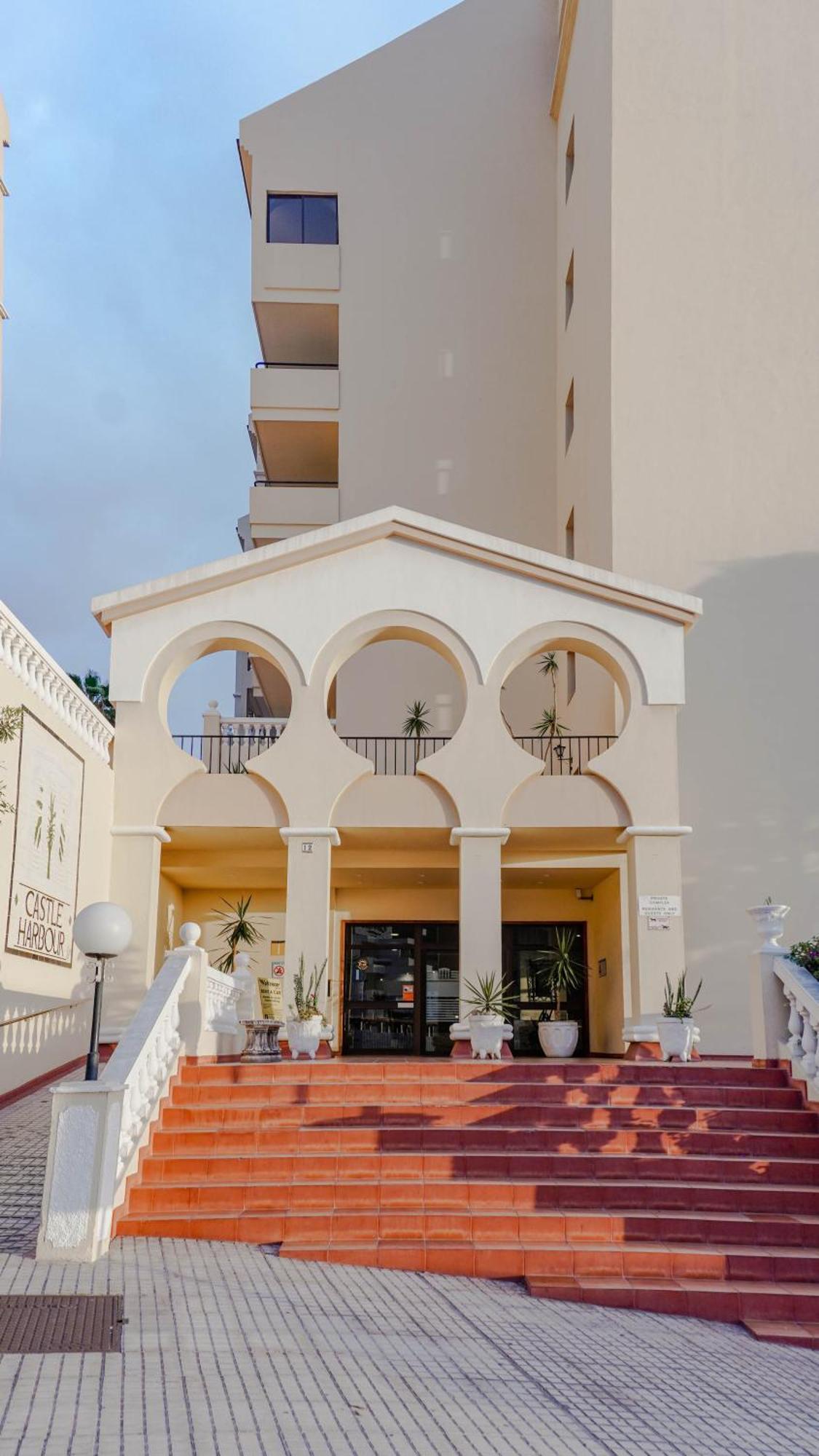 Los Cristianos Estudio Vista Mar Buitenkant foto