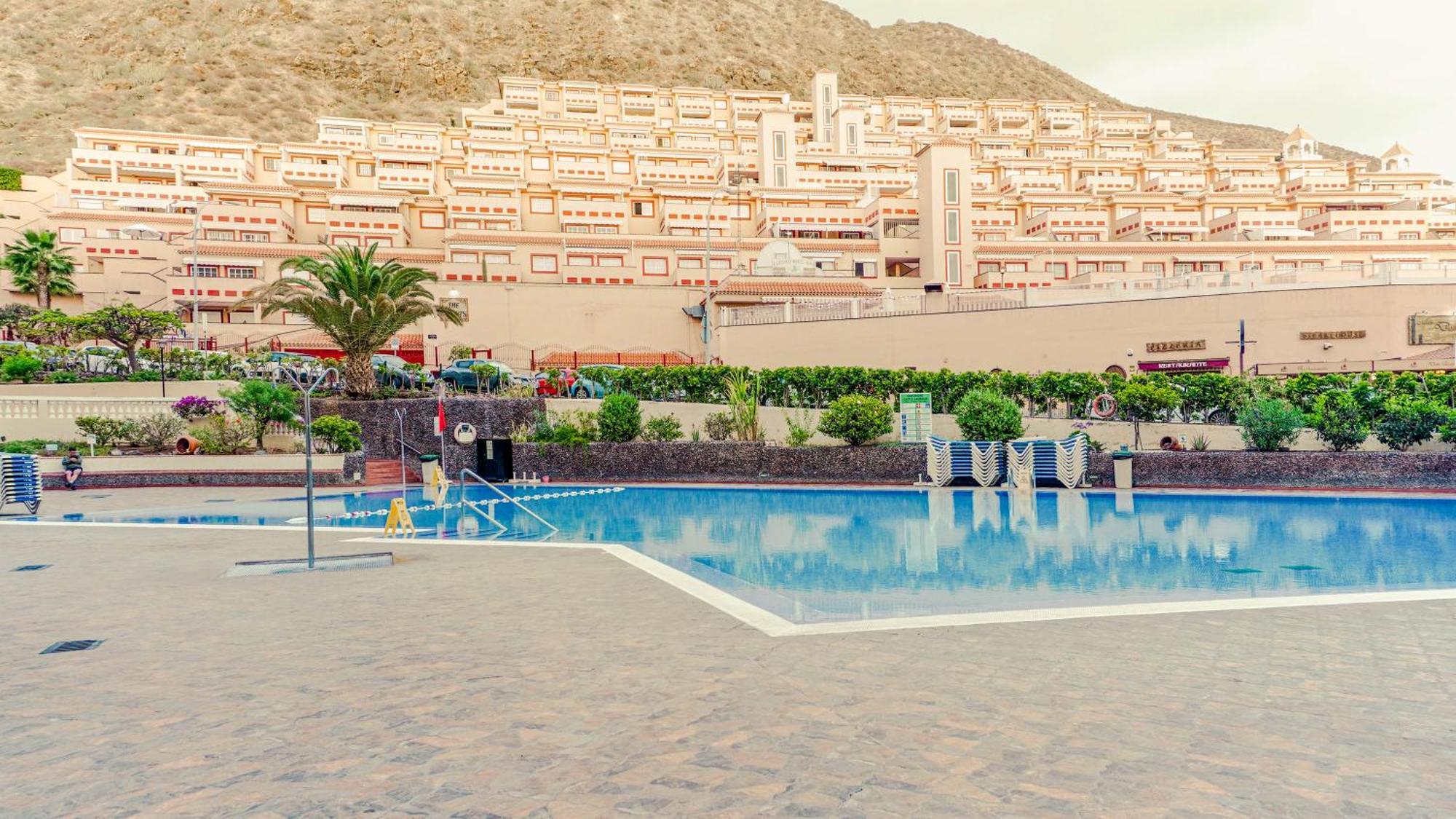 Los Cristianos Estudio Vista Mar Buitenkant foto