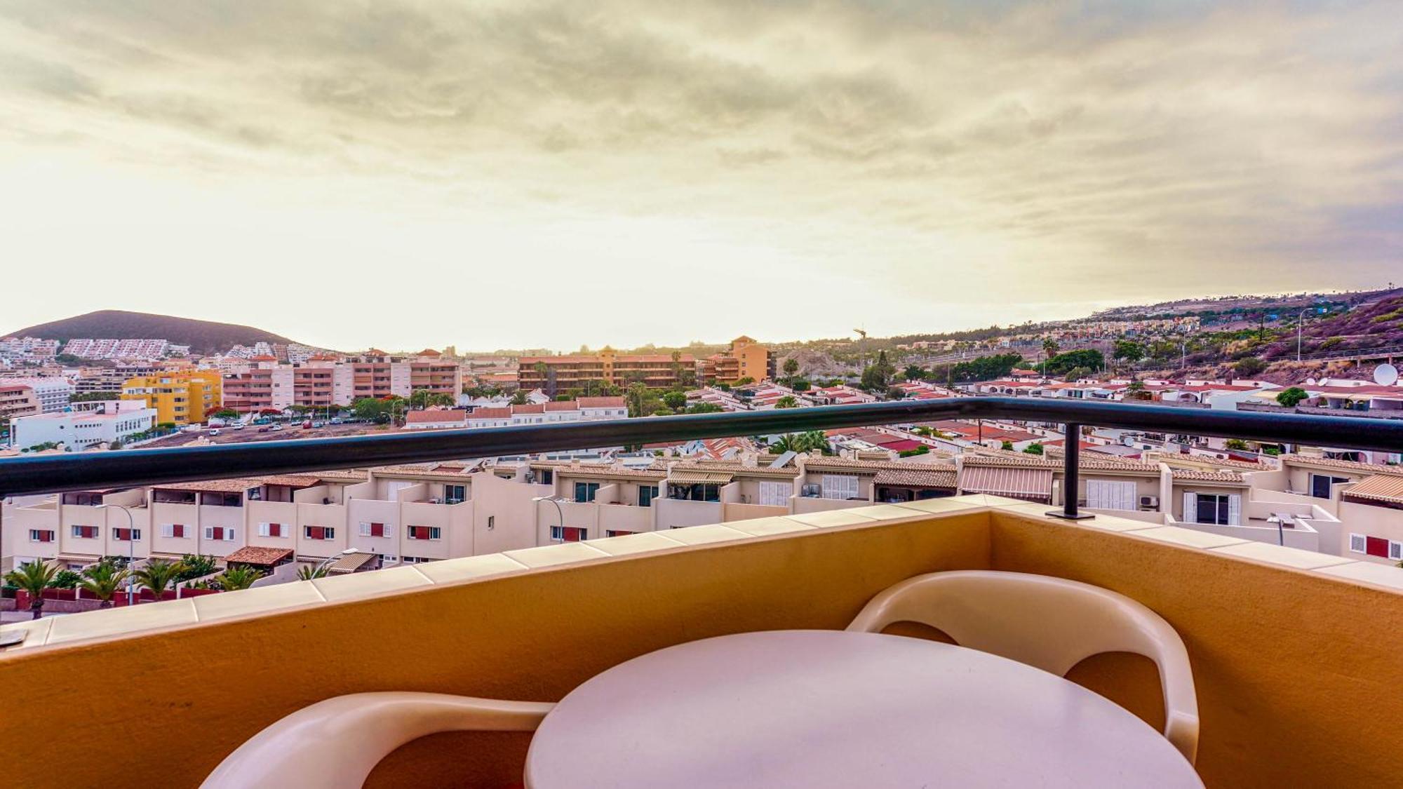 Los Cristianos Estudio Vista Mar Buitenkant foto